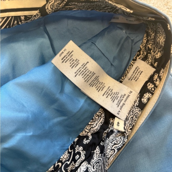 By Malene Birger size 40 (8-10) Blue and Black Pencil Skirt good condition - Picture 9 of 14